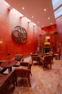 Posezení v ubytování Hotel Portón Bogota