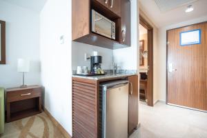 Kuchyň nebo kuchyňský kout v ubytování Holiday Inn Express and Suites Celaya by IHG