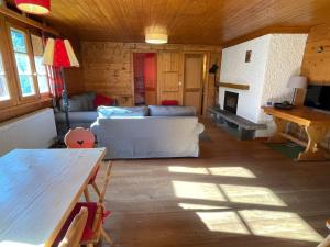 Area soggiorno di Chalet Singlinaz