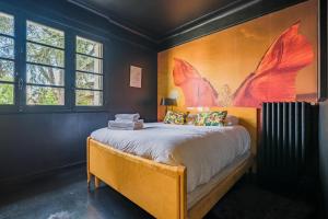 Posteľ alebo postele v izbe v ubytovaní LUXURY VILLA - Casa Di Roma aux portes de paris et disneyland