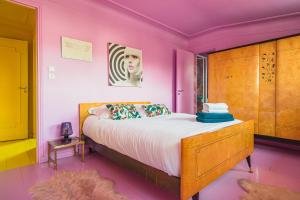 Posteľ alebo postele v izbe v ubytovaní LUXURY VILLA - Casa Di Roma aux portes de paris et disneyland