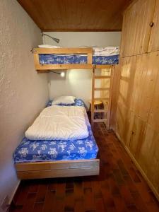 Letto o letti in una camera di Chalet Singlinaz