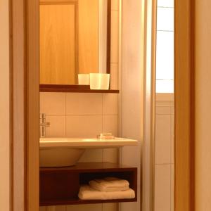 Koupelna v ubytování Hotel Viktoria-Leukerbad-Therme