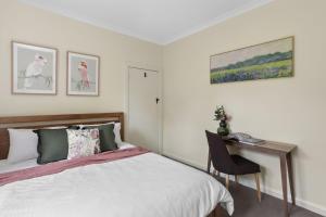 Posteľ alebo postele v izbe v ubytovaní Katoomba Getaway
