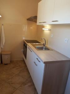Kuchyňa alebo kuchynka v ubytovaní Family friendly seaside apartments Kanica, Rogoznica - 12895