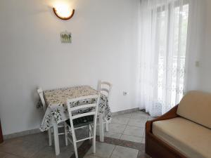 A seating area at Apartments with a swimming pool Jadranovo, Crikvenica - 12921