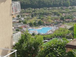 a view from the balcony of a resort at Apartments with parking space Rabac, Labin - 13151 in Rabac