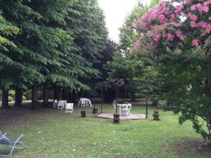 Ogród w obiekcie Villa Pastori