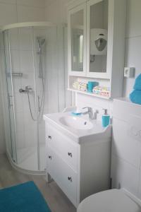 Kúpeľňa v ubytovaní Seaside holiday house Mali Ston (Peljesac) - 13443