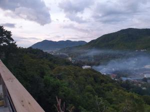 Paisagem natural perto do hostel