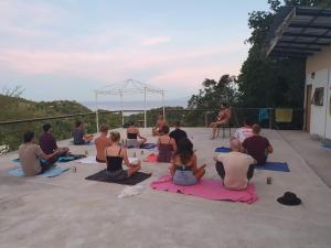 Os clientes hospedados em Deishaview Jungle Hostel