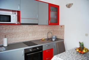 Kuchnia lub aneks kuchenny w obiekcie Apartments by the sea Lumbarda, Korcula - 12839