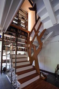 Biblioteca en el bed and breakfast