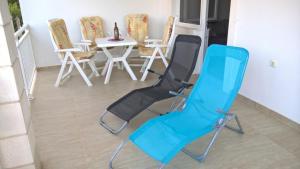 Ein Sitzbereich in der Unterkunft Apartments with a parking space Orebic, Peljesac - 14857