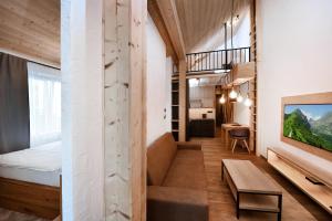 Posteľ alebo postele v izbe v ubytovaní APLEND Hotel Ovruč