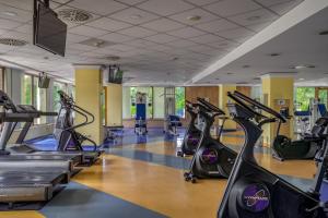Fitness centrum a/nebo fitness zařízení v ubytování Ensana Thermal Margaret Island
