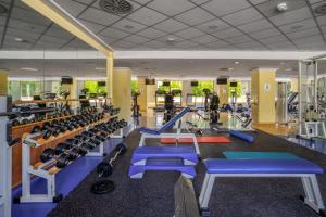 Fitness centrum a/nebo fitness zařízení v ubytování Ensana Thermal Margaret Island