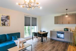 Kuchyňa alebo kuchynka v ubytovaní GRANO FLATS Sobieszewo - Villa Neptun