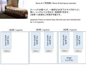 a screenshot of the price of a bed in a room at 九十九里星空の宿夕凪 in Kujukuri