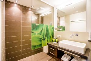 Koupelna v ubytování LEDERER Boutique Hotel