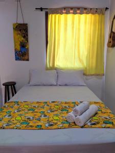 Postel nebo postele na pokoji v ubytování Maresia Hostel Paraty BR