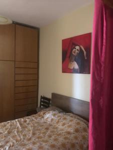 Posteľ alebo postele v izbe v ubytovaní AUTHENTIC HOUSE STRATONI CHALKIDIKI GREECE 6P SEAVIEW