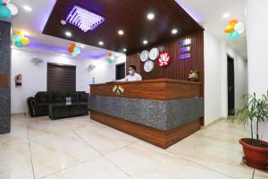 Vstupní hala nebo recepce v ubytování Airport Hotel Shivaka Inn
