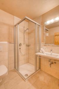 Koupelna v ubytování Appartement Hofmann
