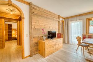 Kuchyň nebo kuchyňský kout v ubytování Appartement Hofmann