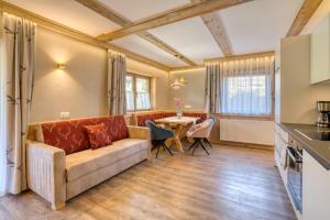 Kuchyň nebo kuchyňský kout v ubytování Appartement Hofmann