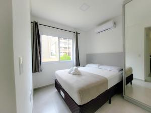 Postel nebo postele na pokoji v ubytování Hospeda Mariscal Flat