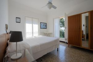 Voodi või voodid majutusasutuse Hotel Zoagli toas