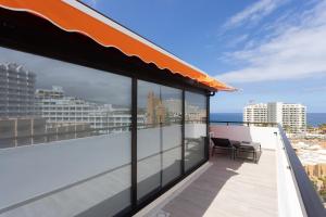 Balkón nebo terasa v ubytování SUNNY Olympia By Sunkeyrents
