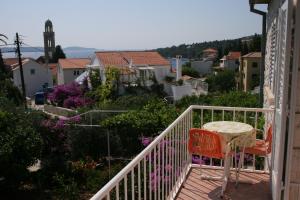 Svalir eða verönd á Apartments and rooms by the sea Hvar - 141
