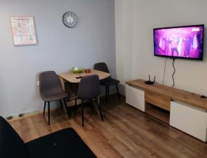 TV/trung tâm giải trí tại Apatin apartman