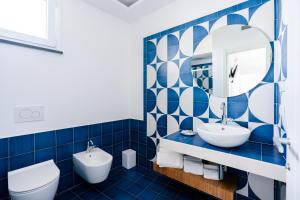 Salle de bains dans l'établissement La Vigna di Bacco