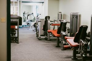 Fitness centrum a/nebo fitness zařízení v ubytování Marine Troon