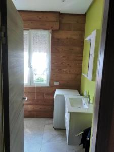 Koupelna v ubytování La Selva Incantevole Appartamento