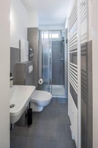 Koupelna v ubytování Apartment im Herzen von Braunschweig mit Parkplatz