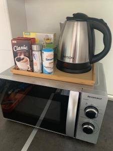 Coffee and tea making facilities at Brand new in the best location in Marbella