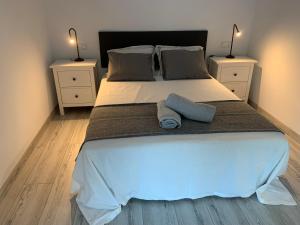 A bed or beds in a room at Brand new in the best location in Marbella