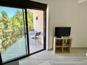 A television and/or entertainment centre at Brand new in the best location in Marbella