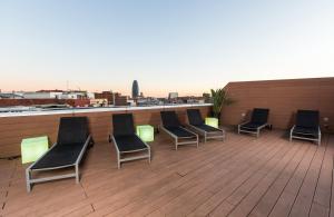 Ein Balkon oder eine Terrasse in der Unterkunft Leonardo Boutique Hotel Barcelona Sagrada Familia