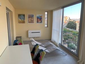 Posteľ alebo postele v izbe v ubytovaní Apartment Vue Mer