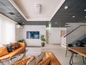 Posezení v ubytování INFINITY HOTEL -jicchaku-