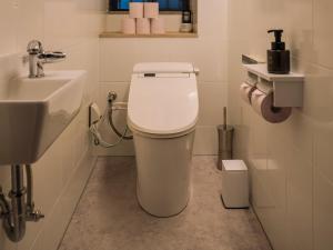 Koupelna v ubytování INFINITY HOTEL -jicchaku-