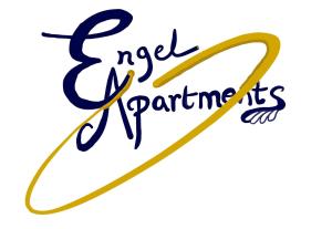 um desenho de um texto de caligrafia ao lado das palavras nova assinatura em Engel Apartments Baden-Baden em Baden-Baden