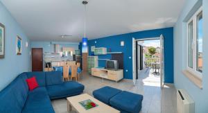 Kuchyň nebo kuchyňský kout v ubytování Apartments by the sea Postira, Brac - 15242