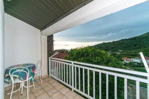 Balkón nebo terasa v ubytování Apartments by the sea Podaca, Makarska - 2618