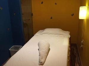 Postel nebo postele na pokoji v ubytování Al Maha Residence Rak